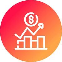 Progress Creative Icon Design vector