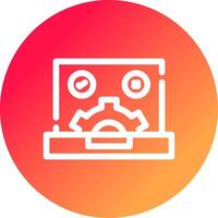 QA Testing Creative Icon Design vector