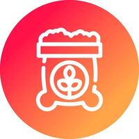 Flour Creative Icon Design vector