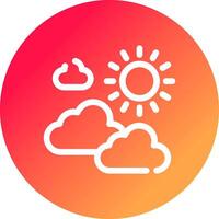 Sun Creative Icon Design vector