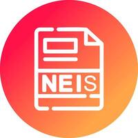 NEIS Creative Icon Design vector