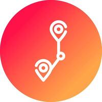 Customer Journey Map Creative Icon Design vector