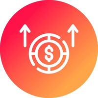Cash Flow Creative Icon Design vector