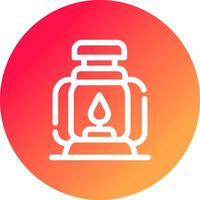 Lantern Creative Icon Design vector