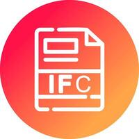 IFC Creative Icon Design vector