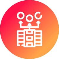 Crowdfunding Creative Icon Design vector