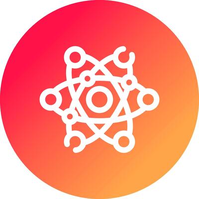 Physics Creative Icon Design