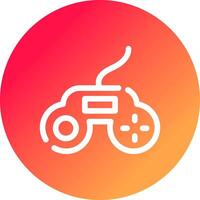 Gamepad Creative Icon Design vector