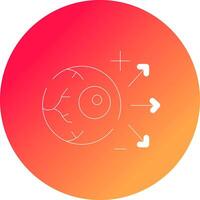 Longsighted Creative Icon Design vector