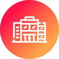 Office Building Creative Icon Design vector