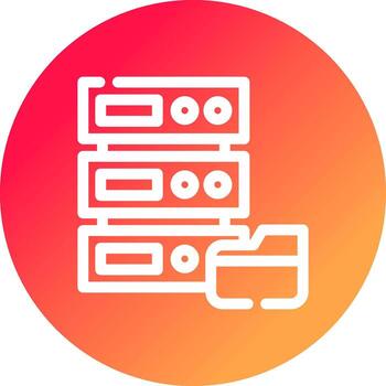 Database Creative Icon Design vector