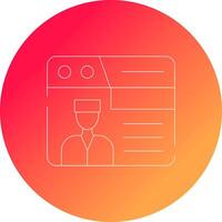 Documentation Portal Creative Icon Design vector