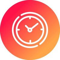 Clock Creative Icon Design vector