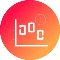 Chart Creative Icon Design vector