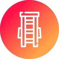 Ladder Creative Icon Design vector