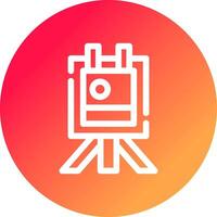 Canvas Creative Icon Design vector