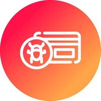 Bug Creative Icon Design vector
