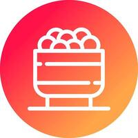 Cereal Creative Icon Design vector