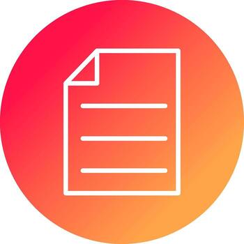 Document Creative Icon Design vector