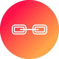 Link Creative Icon Design vector