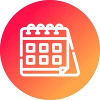 Calendar Creative Icon Design vector