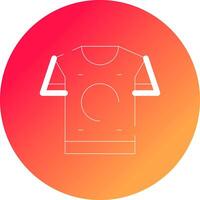 Tshirt Creative Icon Design vector