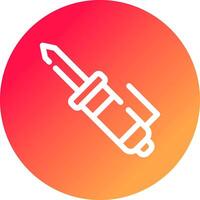 Screwdriver Creative Icon Design vector