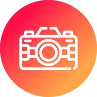 Photo Camera Creative Icon Design vector