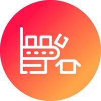 Filling Creative Icon Design vector