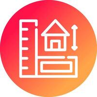 Measure Creative Icon Design vector