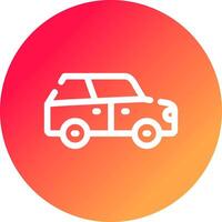 Car Creative Icon Design vector