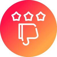 Review Creative Icon Design vector