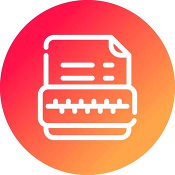 Código Postal archivo creativo icono diseño vector