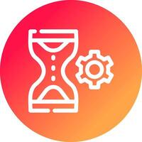 Time Creative Icon Design vector