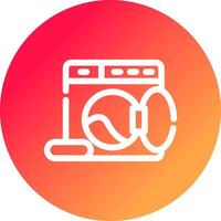 Laundry Creative Icon Design vector