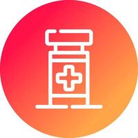 Pills Creative Icon Design vector