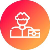 Photographer Creative Icon Design vector