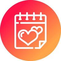 Calendar Creative Icon Design vector