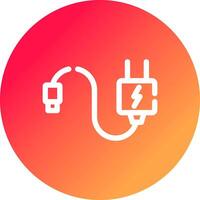 Charger Creative Icon Design vector