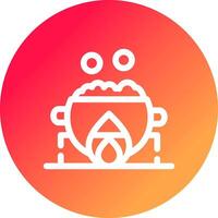 Cauldron Creative Icon Design vector