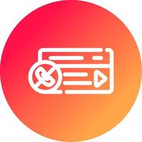 Contactless Services Creative Icon Design vector