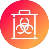 Biohazard Creative Icon Design vector