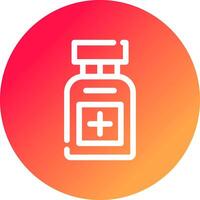 diseño de icono creativo de medicamentos vector