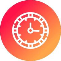 Clock Creative Icon Design vector