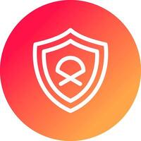Shield Creative Icon Design vector