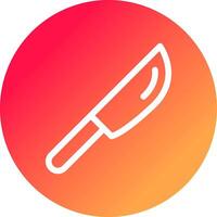 Knife Creative Icon Design vector