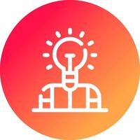 Idea Creative Icon Design vector