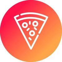 Pizza Creative Icon Design vector