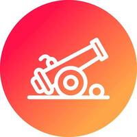 Cannon Creative Icon Design vector