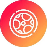 Full Moon Creative Icon Design vector
